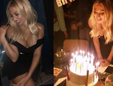 Πανέμορφη στα γενέθλια της η Κωνσταντίνα Σπυροπούλου (φωτό)